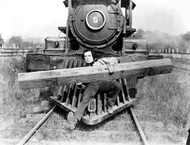 Buster Keaton em A General (1927)